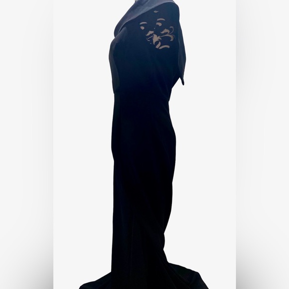 Lulu’s Enchanting Romantic Black Off-the-Shoulder Maxi Dress - Picture 6 of 15